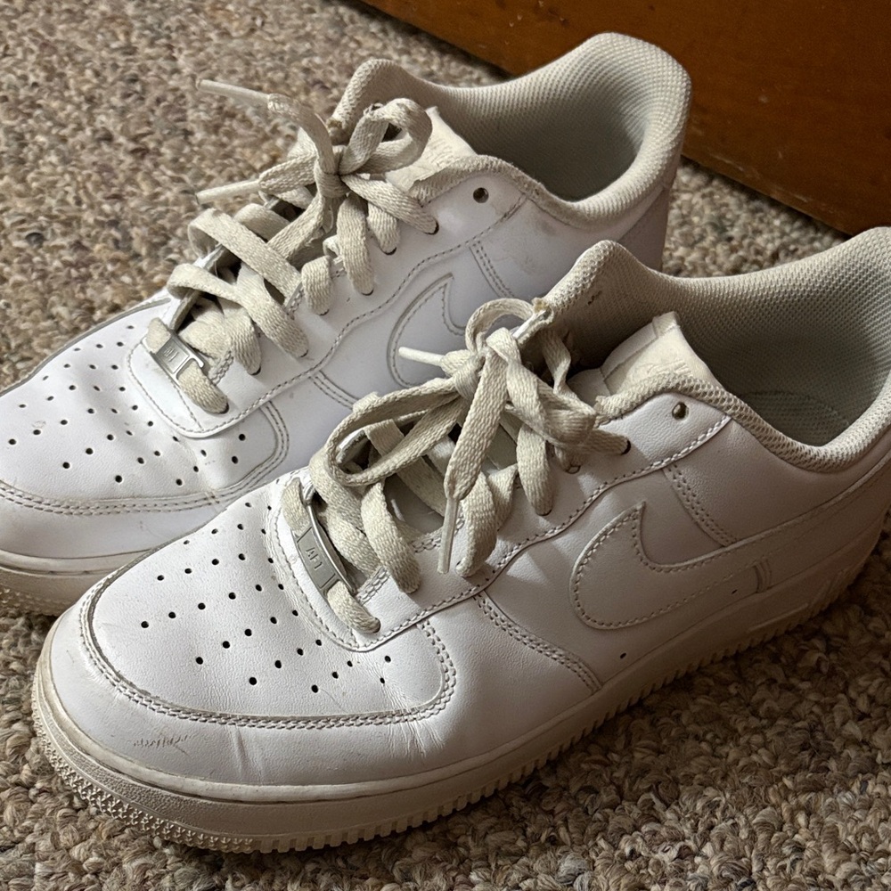 Nike White Air Force 1s -Men’s